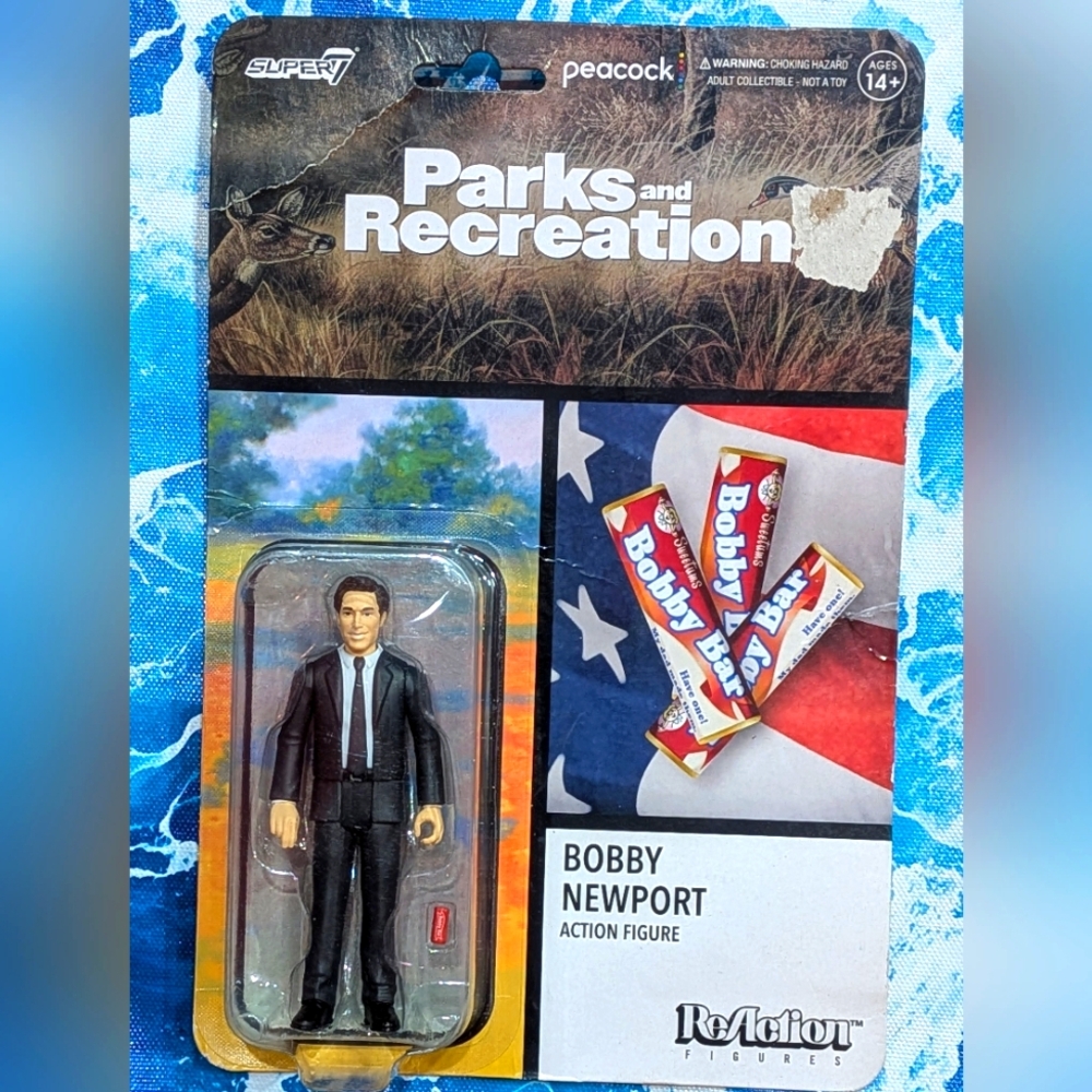 Parks And Recreation Bobby Newport Collectible Action Figure TV ReAction Funny